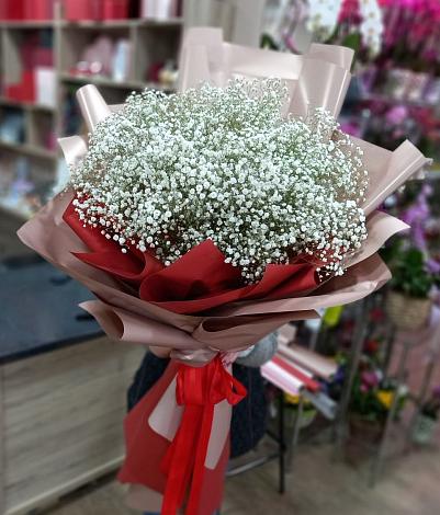 Букет цветов из: Гипсофила в Палане