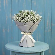 Букет цветов из:  Гипсофила в Палане