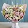 Букет цветов из: Альстромерии и Розы в Палане