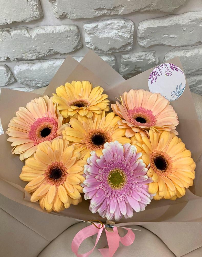 Букет цветов из: Герберы в Палане