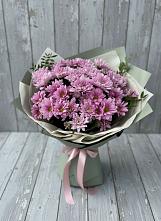 Букет цветов из:  Хризантемы #REPLACE_PRED# Палане