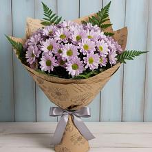 Букет цветов из:  Хризантемы в Палане