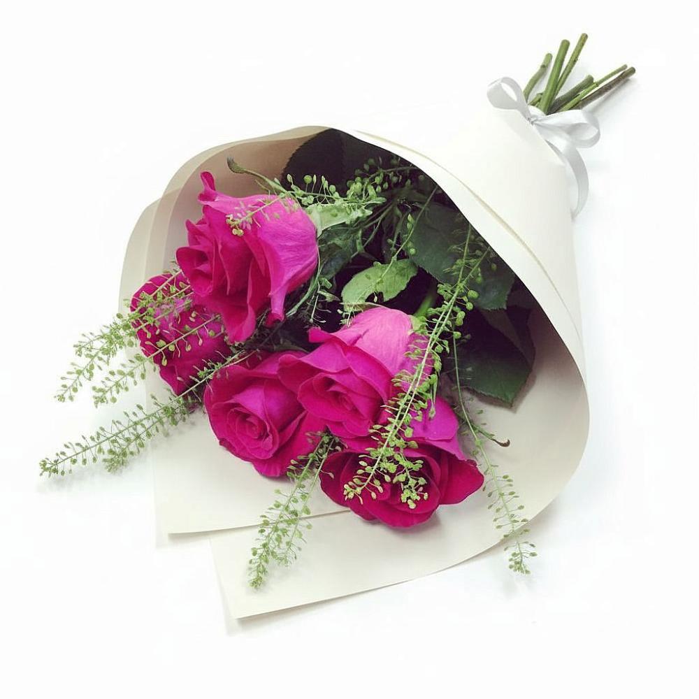 Букет цветов из: Розы в Палане