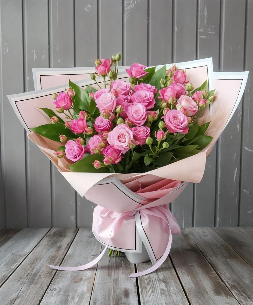 Букет Розовый кустик в Палане