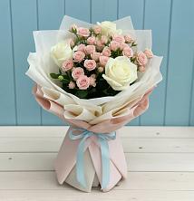 Букет цветов из:  Розы в Палане