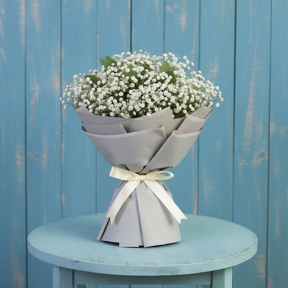 Букет цветов из: Гипсофила в Палане