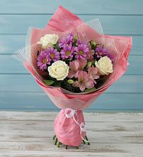 Букет цветов из:  Герберы в Палане