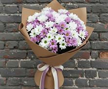 Букет цветов из:  Хризантемы #REPLACE_PRED# Палане