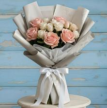 Букет цветов из:  Розы в Палане