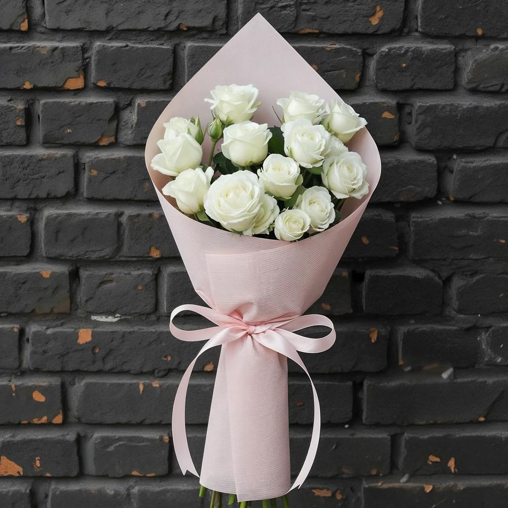 Букет цветов из: Розы в Палане