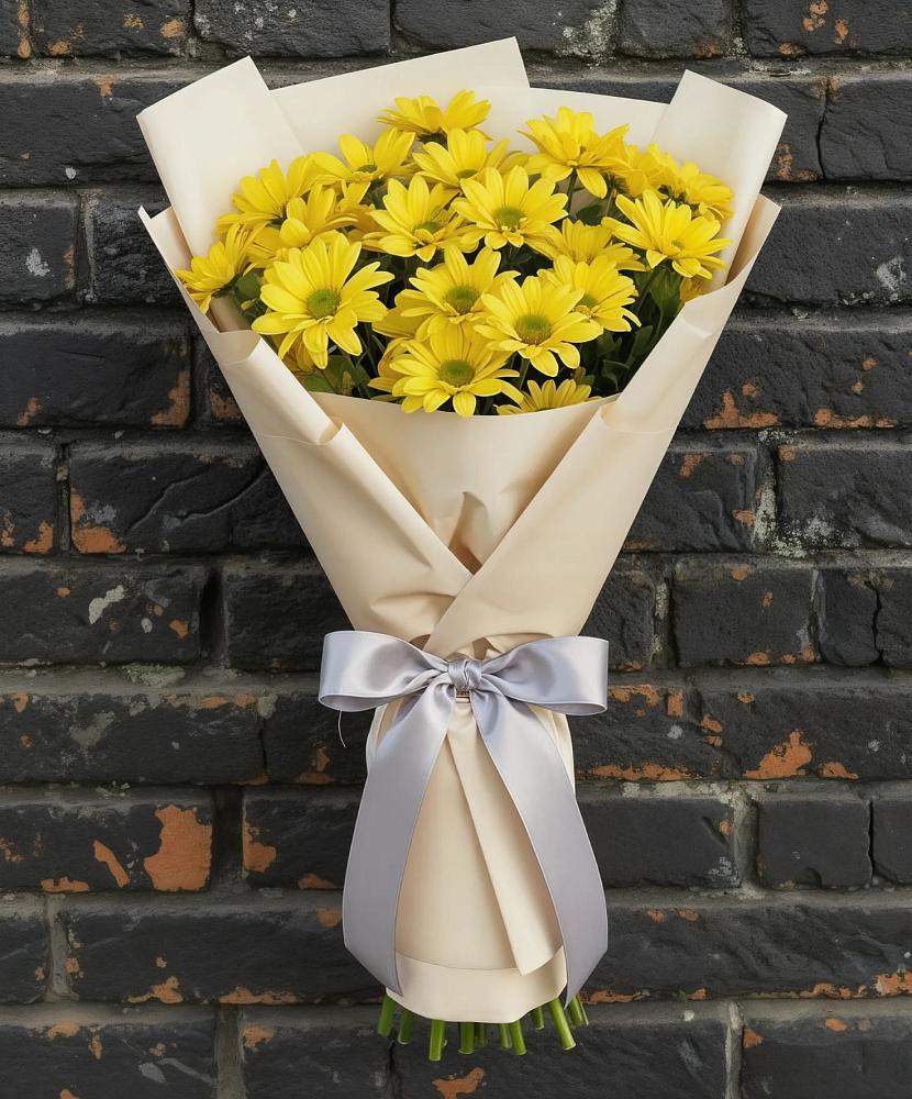 Букет цветов из: Хризантемы в Палане
