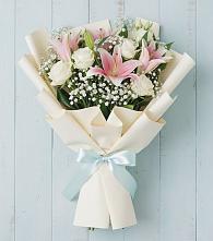 Букет цветов из:  Лилии в Палане