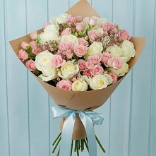 Букет цветов из:  Розы в Палане